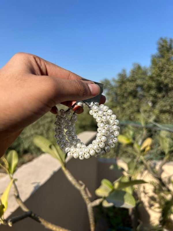 RED ROSE GAJRA WITH WHITE MOGRA GAJRA - Image 3