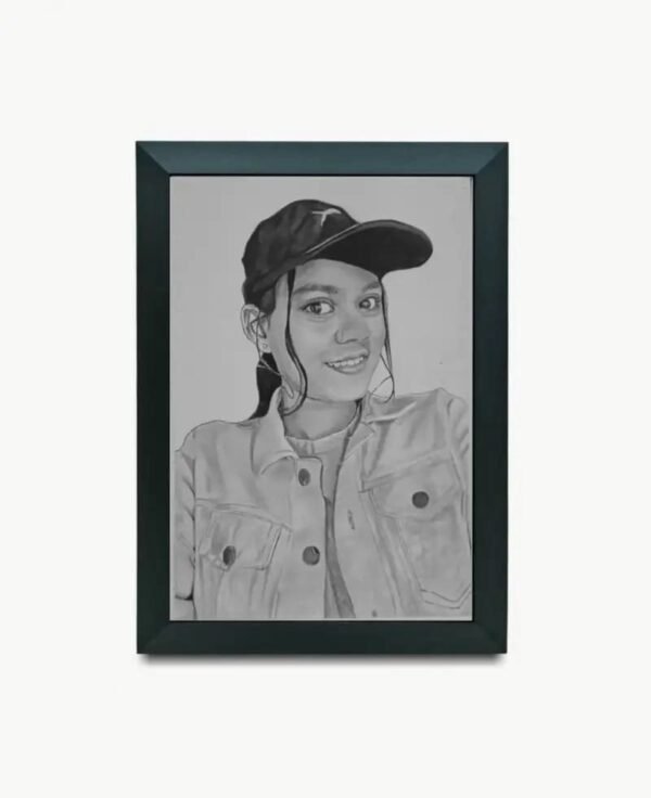 Black & White Pencil Sketch A-5