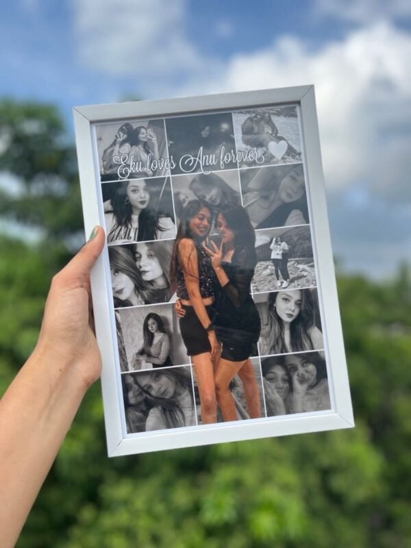 Customize Polaroid Memories Frame with 1 highlight photo